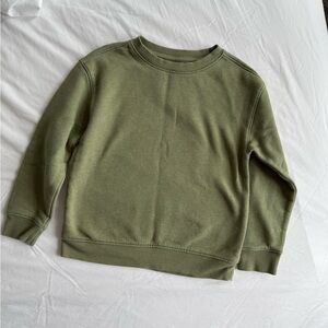 Cat & Jack Kids’ Crewneck Sweater in Olive